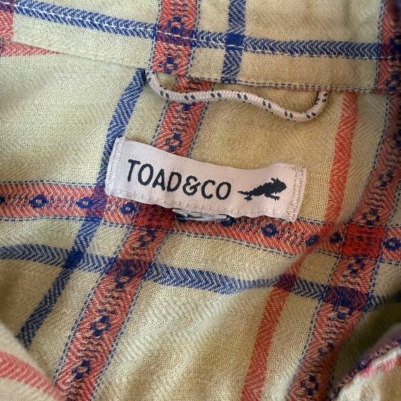 Toad&Co ReForm Platitude Plaid Flannel Women's Shirt - Picture 9 of 9